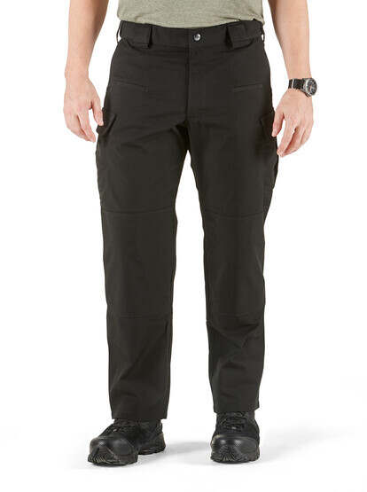 5.11 Tactical Stryke Pant, Straight Fit in black front view